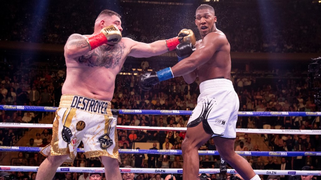 RUIZ THREATENS TO BEAT JOSHUA “EVEN FASTER” IN SAUDI&nbsp;ARABIA