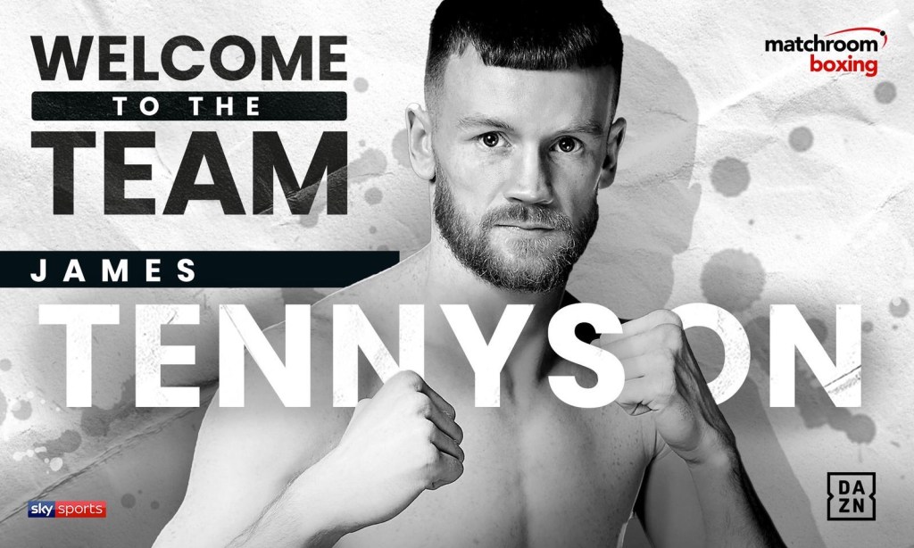 JAMES TENNYSON SIGNS WITH MATCHROOM&nbsp;BOXING