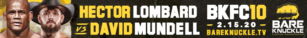 CUBAN SENSATION HECTOR LOMBARD BATTLES HARD HITTING DAVID MUNDELL IN BKFC 10 MAIN EVENT ON SATURDAY FEB&nbsp;15TH!