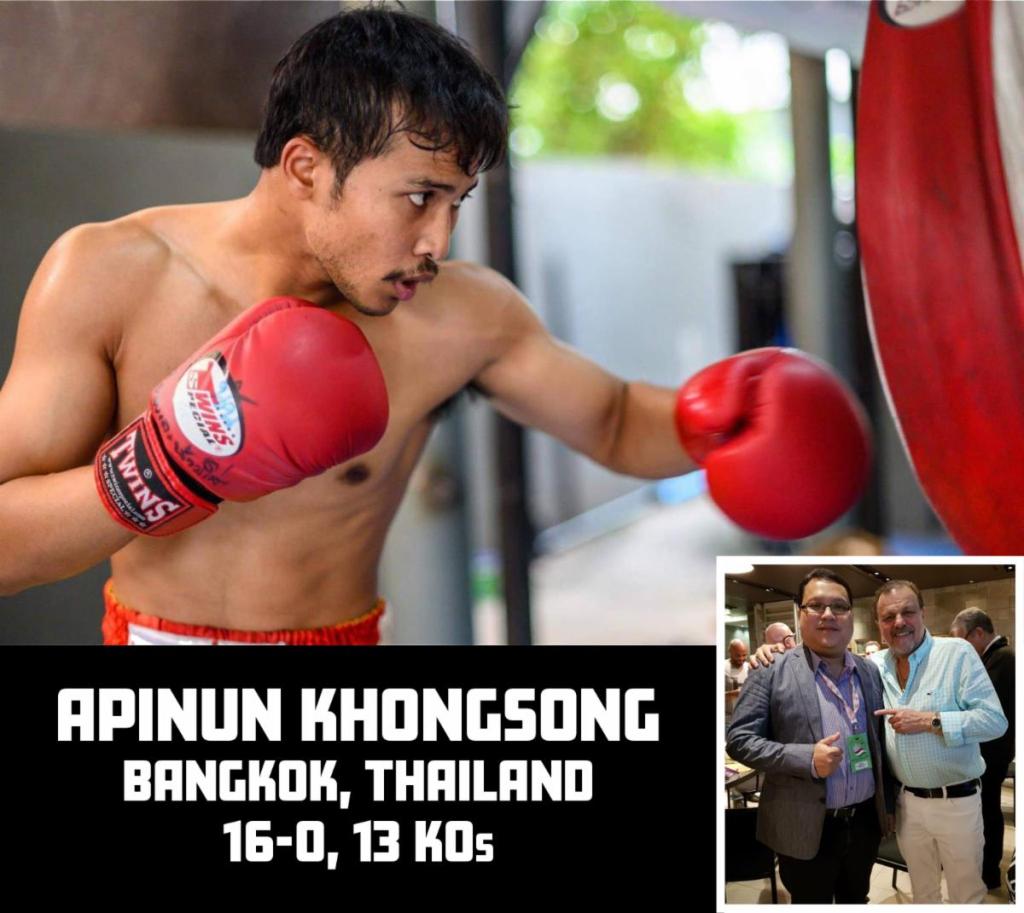 SAMPSON BOXING SIGNS THAILAND’S APINUN KHONGSPONG TO A CO-PROMOTIONAL&nbsp;CONTACT
