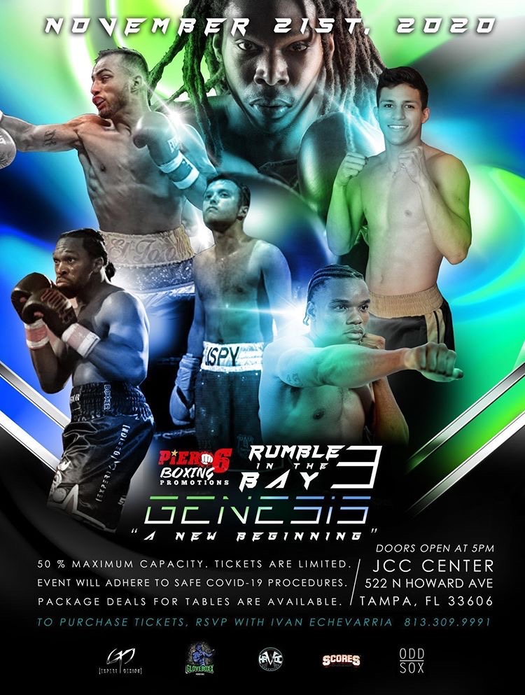 PIER 6 PROMOTIONS IN ASSOCIATION WITH GLOVEBOXX AND ODDSOX PRESENT GENESIS. BRIAN CANNADY, LENROY THOMAS, CURTIS STEVENS, AND MORE&nbsp;FEATURE