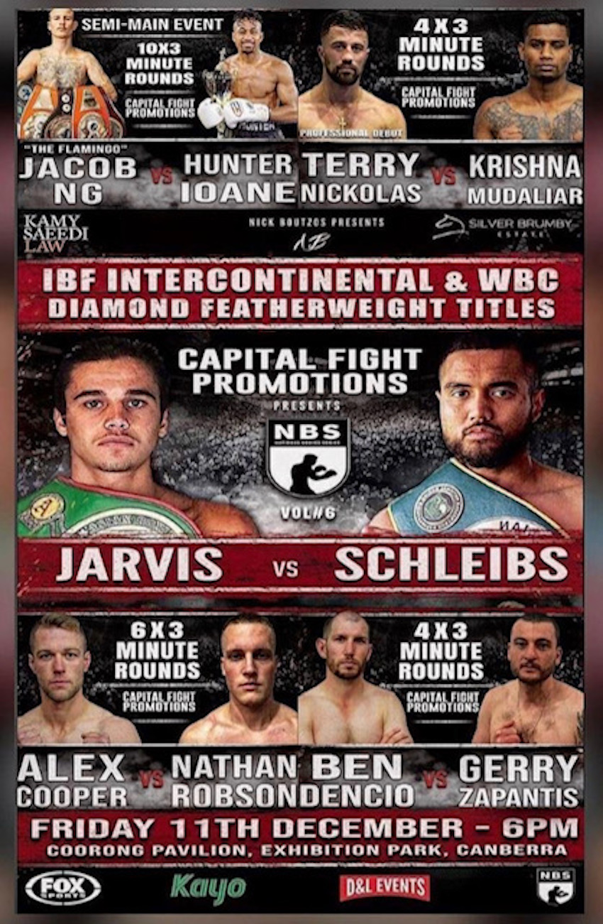 JACOB NG LOOKS TO CONTINUE TO CLIMB UP WORLD RATINGS ON DECEMBER 11 IN&nbsp;CANBERRA