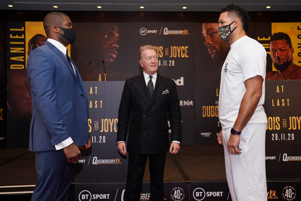 AT LAST: DUBOIS vs JOYCE PRESS CONFERENCE&nbsp;QUOTES!