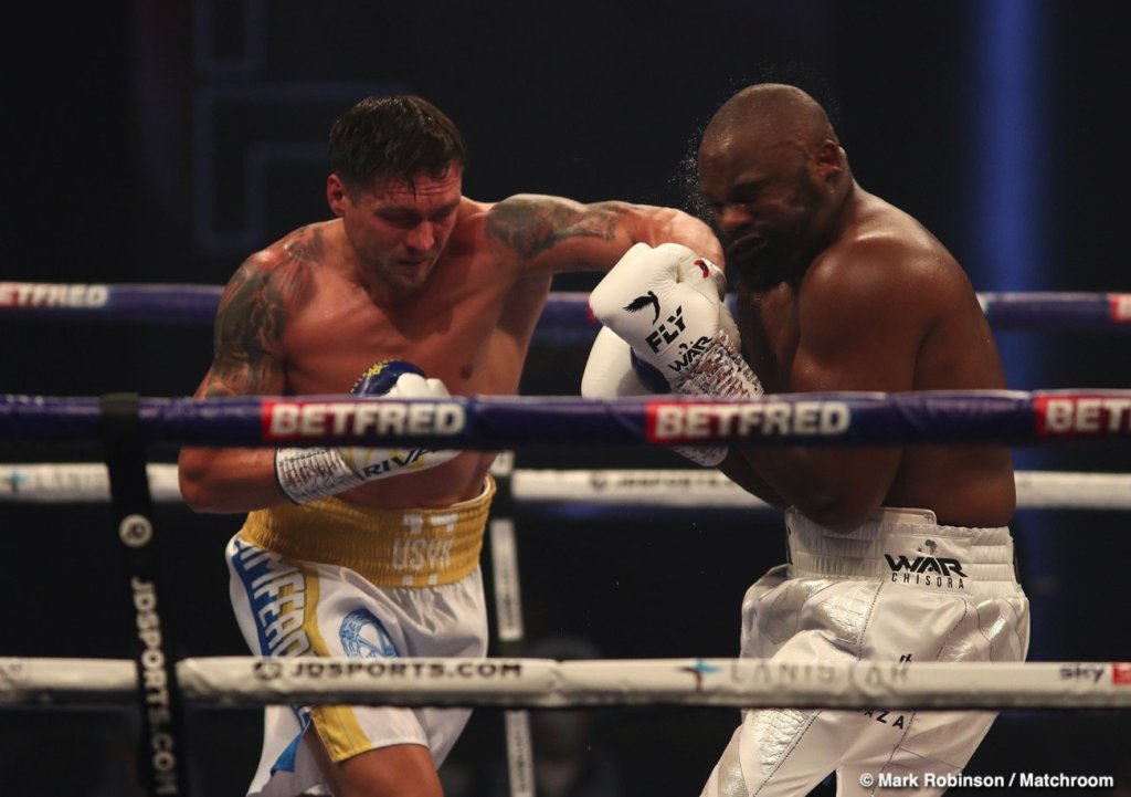 USYK DECISIONS CHISORA, KAMBOSOS DEFEATS&nbsp;SELBY!
