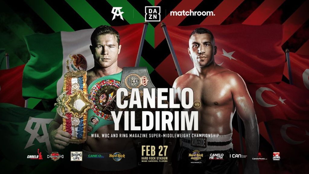 CANELO DEFENDS SUPER-MIDDLEWEIGHT TITLES AGAINST YILDIRIM IN&nbsp;MIAMI