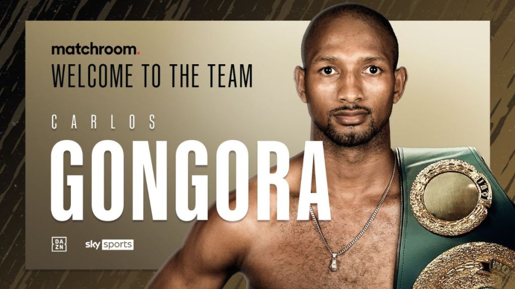 MATCHROOM SIGN IBO CHAMPION&nbsp;GONGORA