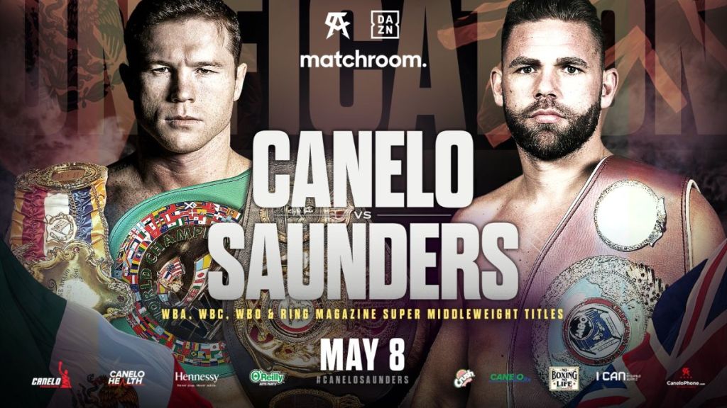 CANELO AND SAUNDERS MEET IN UNIFICATION CLASH ON MAY&nbsp;8