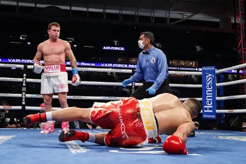 CANELO DESTROYS YILDIRIM IN&nbsp;THREE!