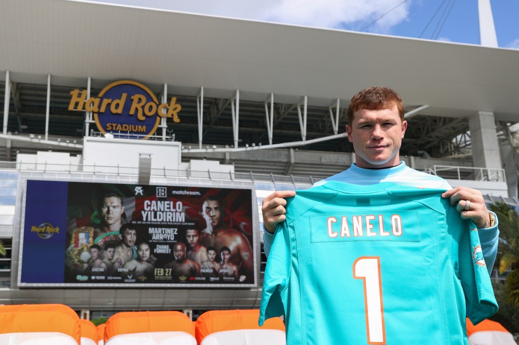 CANELO: I’M HONORED TO BE FIGHTING IN&nbsp;MIAMI