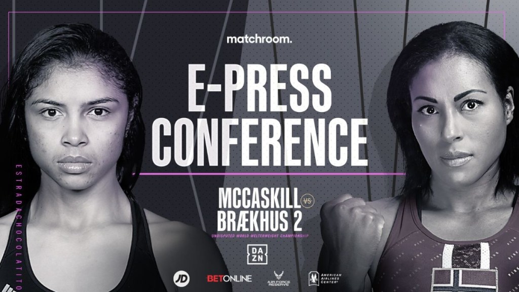 MCCASKILL AND BRÆKHUS CLASH IN SPICY&nbsp;E-PRESSER
