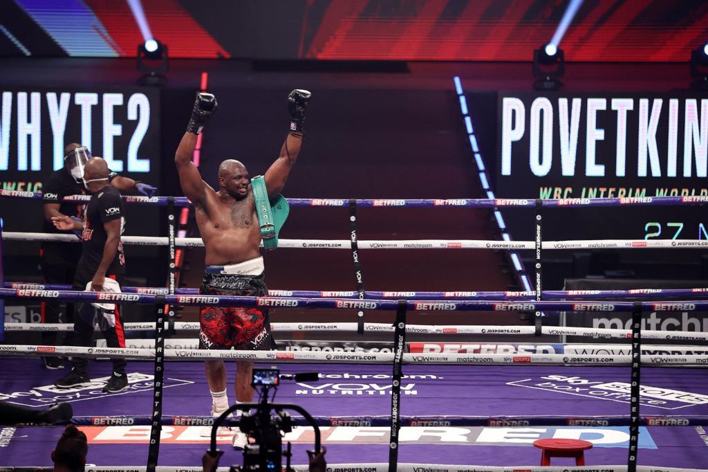 WHYTE STOPS POVETKIN IN HIGH-STAKES&nbsp;REMATCH