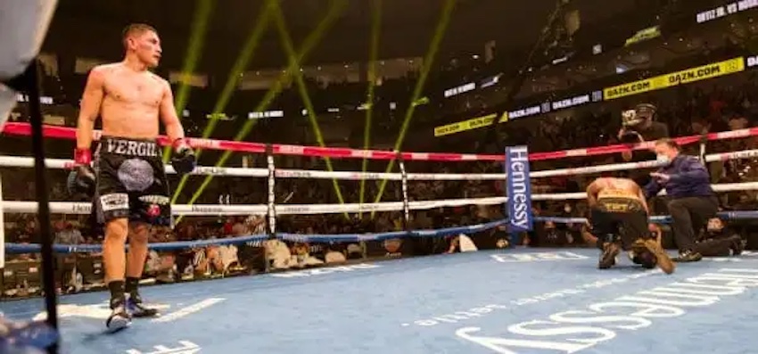 ORTIZ STOPS HOOKER IN&nbsp;SEVEN!