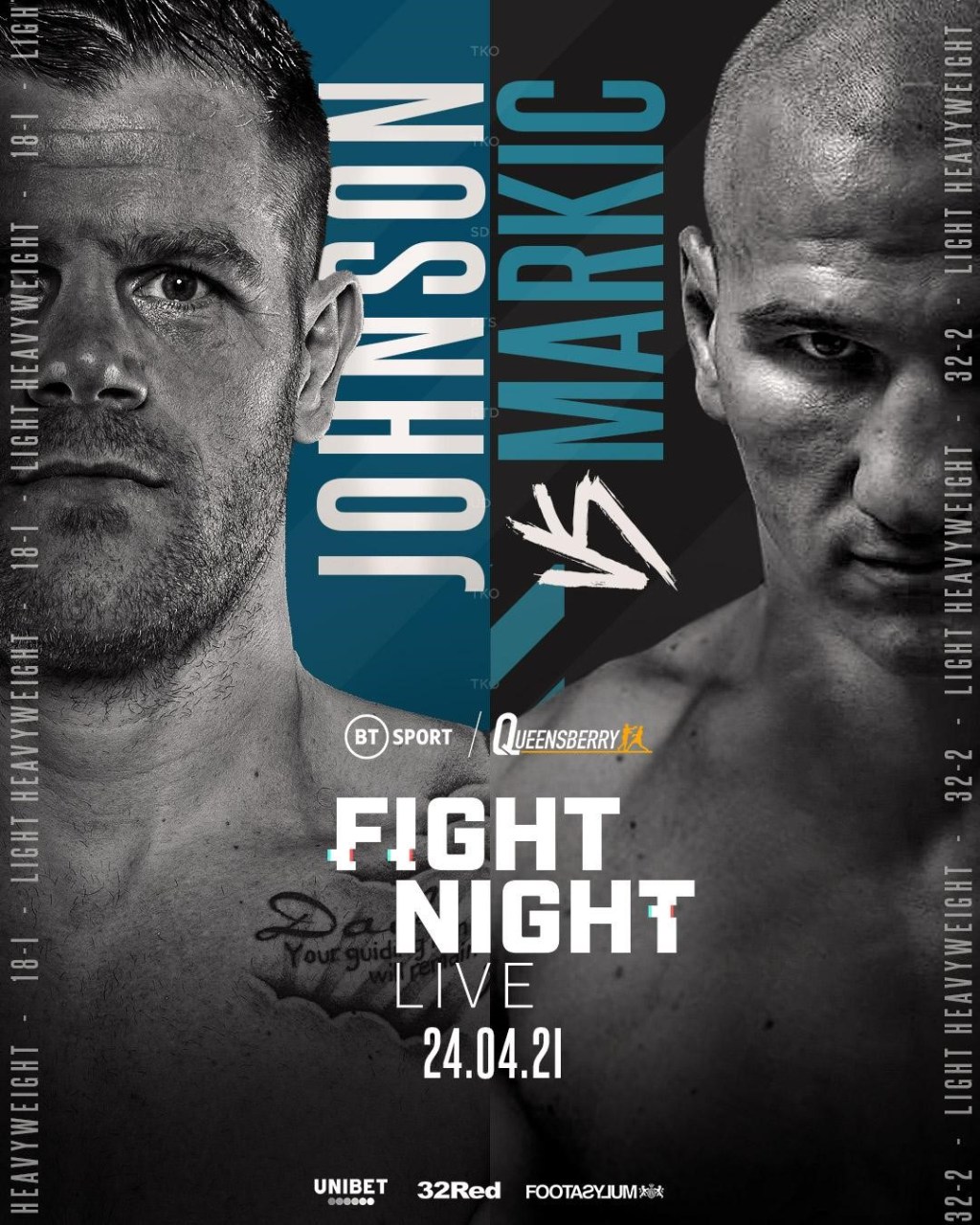 CALLUM JOHNSON RETURNS TO ACTION ON APRIL&nbsp;24th