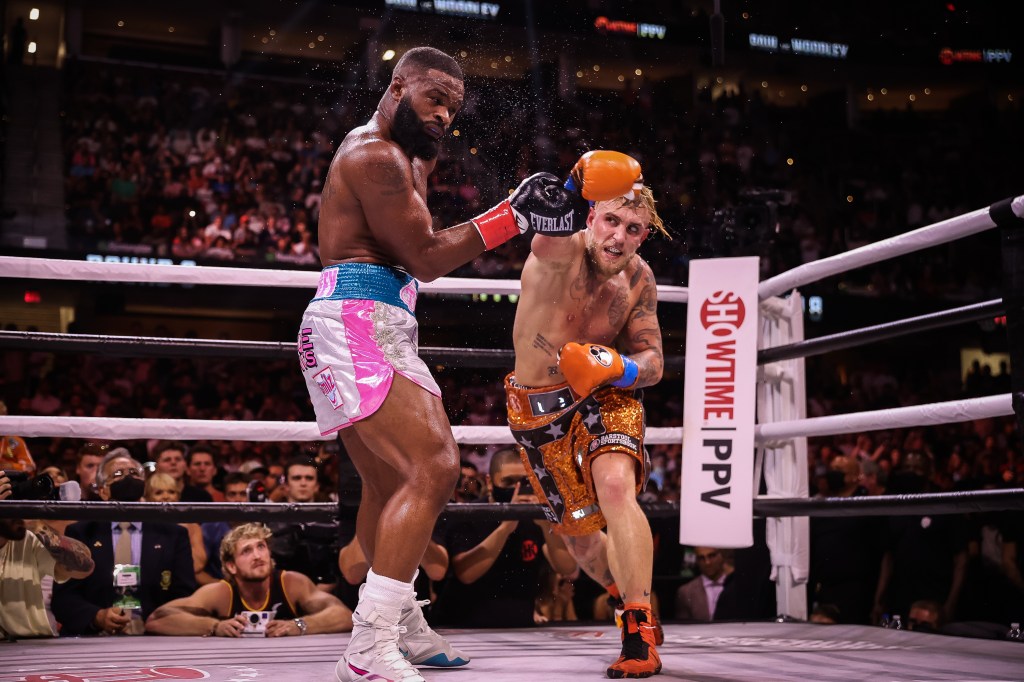 JAKE PAUL CONTINUES BURGEONING BOXING CAREER WITH SPLIT-DECISION VICTORY OVER FORMER UFC CHAMPION TYRON WOODLEY IN ACTION-PACKED SHOWTIME PPV® SUNDAY&nbsp;NIGHT