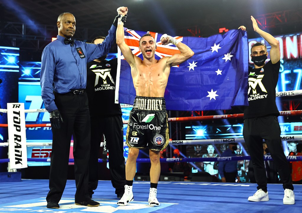 JASON MOLONEY LOOKS TO MAKE IT THIRD TIME LUCKY IN WORLD TITLE&nbsp;TILT