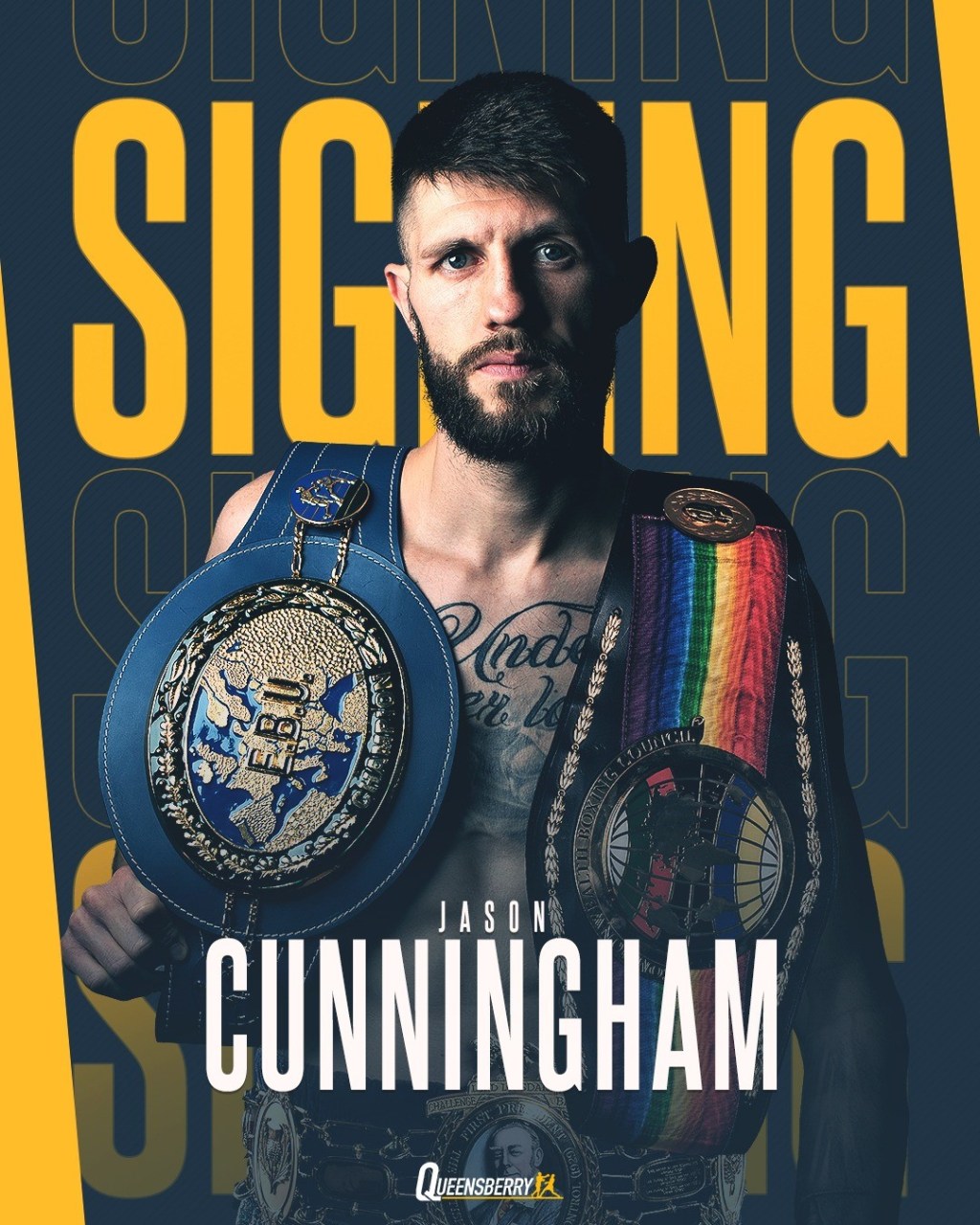 JASON CUNNINGHAM JOINS&nbsp;QUEENSBERRY