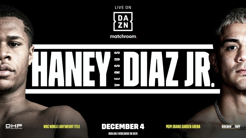 HANEY DEFENDS WORLD CROWN AGAINST DIAZ, JR. IN LAS&nbsp;VEGAS