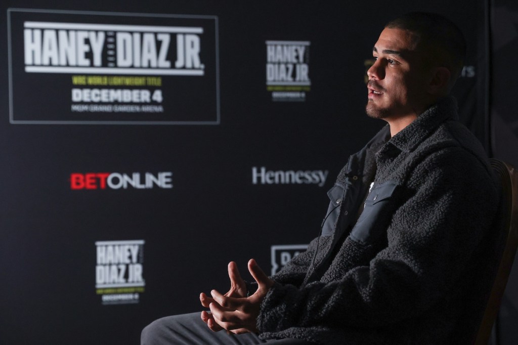 DIAZ: I HAVE MORE TOOLS THAN JUST EXPERIENCE TO BEAT&nbsp;HANEY