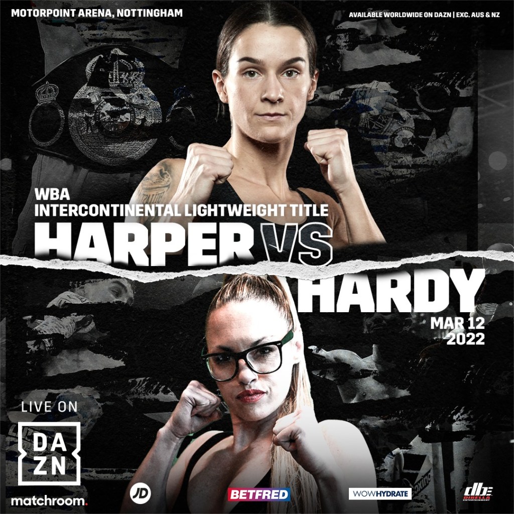 HARPER RETURNS AGAINST HARDY IN&nbsp;NOTTINGHAM