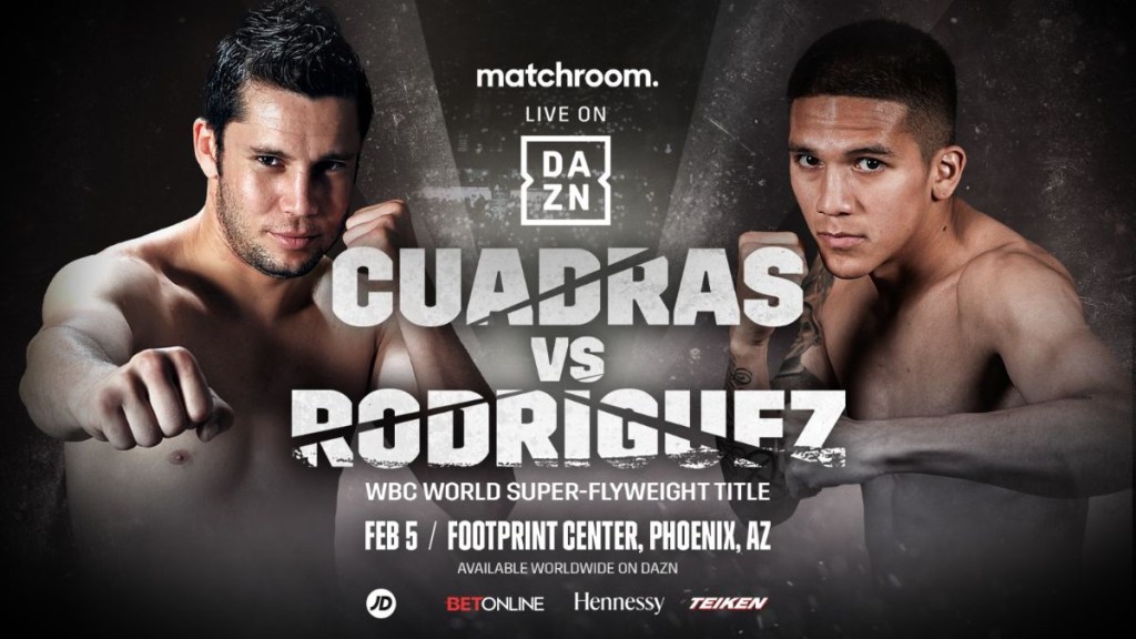 RODRIGUEZ TO CHALLENGE CUADRAS FOR WBC SUPER-FLYWEIGHT&nbsp;TITLE