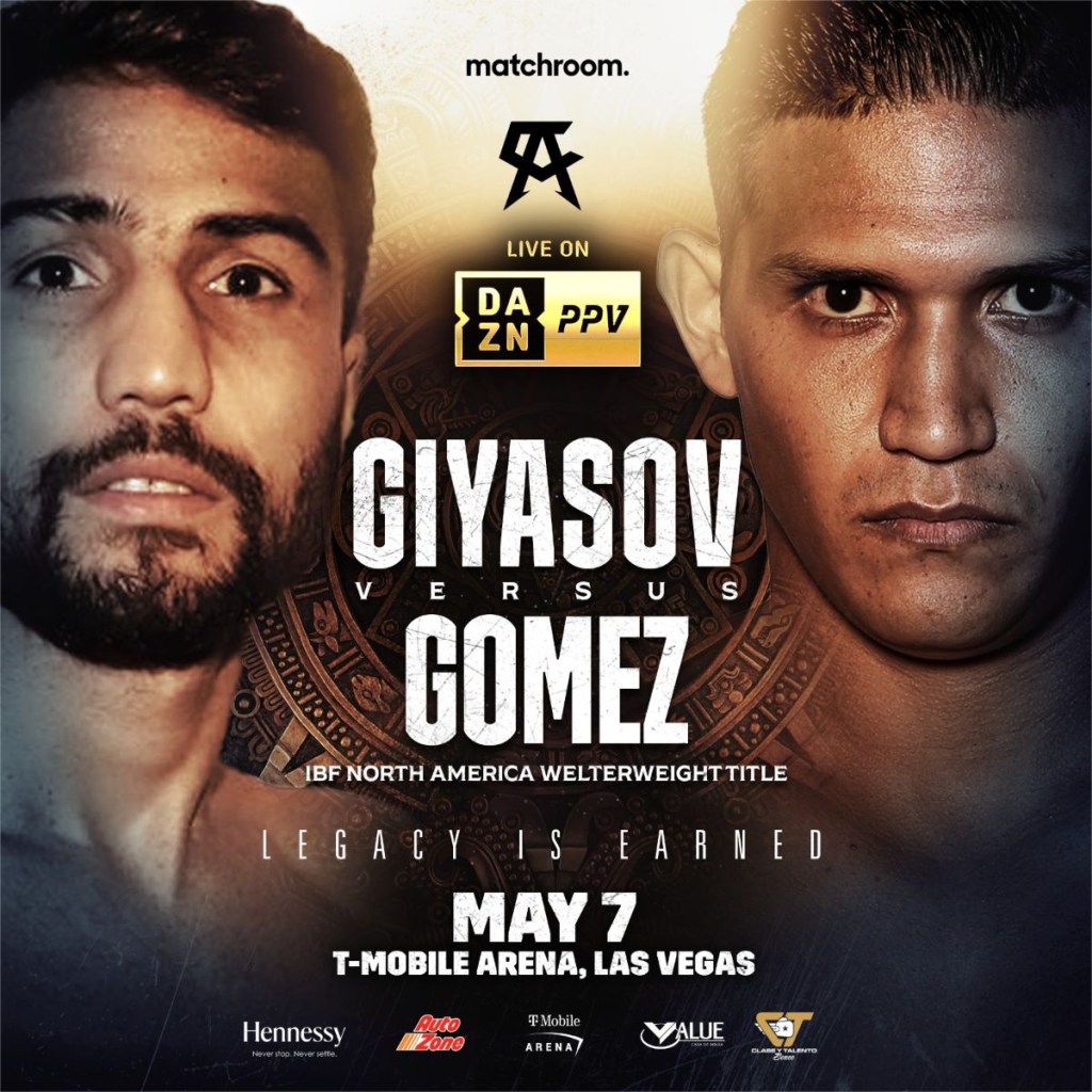 GIYASOV AND GOMEZ CLASH ON CANELO-BIVOL&nbsp;UNDERCARD