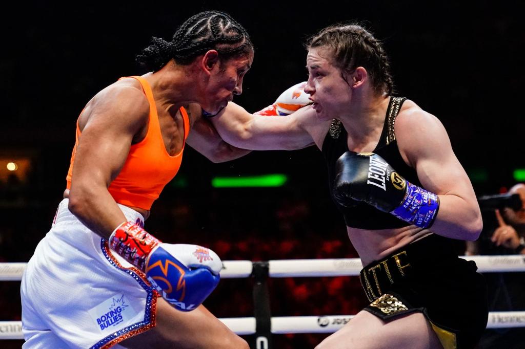 KATIE TAYLOR WINS SPLIT DECISION OVER AMANDA SERRANO IN AN EPIC, BLOODY&nbsp;BATTLE