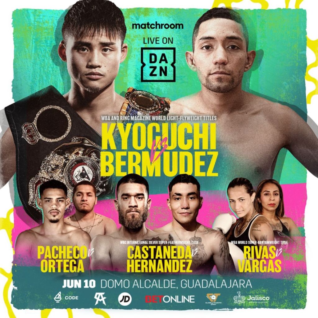 RIVAS DEFENDS WORLD CROWN AGAINST PEREZ ON JUNE&nbsp;10