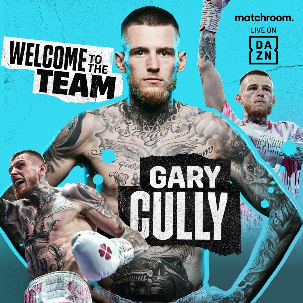 IRISH LIGHTWEIGHT STAR GARY CULLY SIGNS WITH&nbsp;MATCHROOM