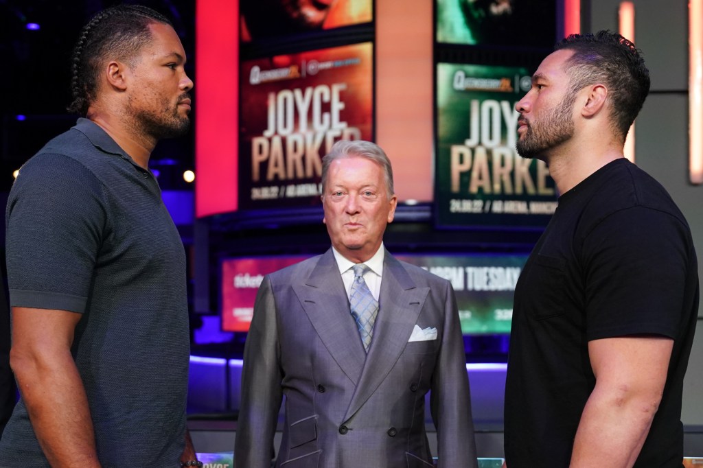 ‘NOWHERE TO RUN’ – JOYCE VS PARKER PRESSER&nbsp;QUOTES