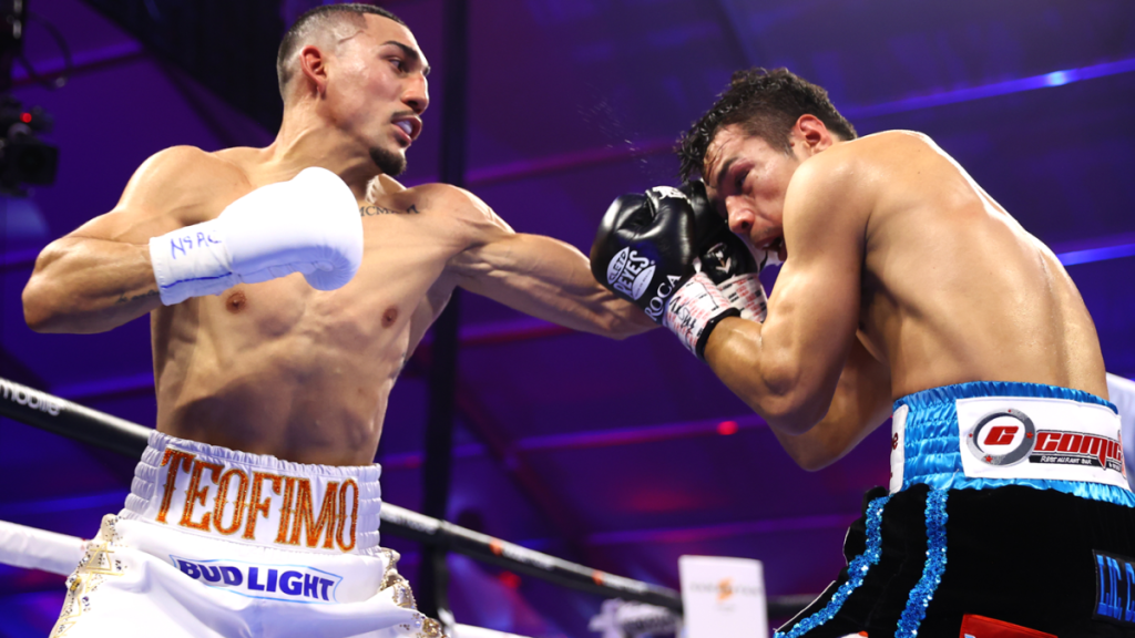 LOPEZ STOPS CAMPA IN JUNIOR WELTERWEIGHT&nbsp;DEBUT