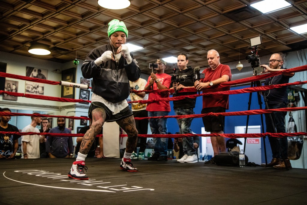 GERVONTA DAVIS MIAMI MEDIA WORKOUT&nbsp;QUOTES