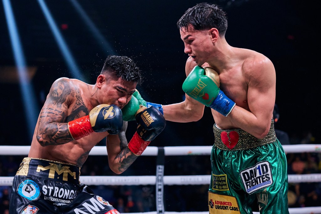 BRANDON FIGUEROA CAPTURES VACANT INTERIM WBC FEATHERWEIGHT TITLE WITH UNANIMOUS DECISION OVER MARK&nbsp;MAGSAYO