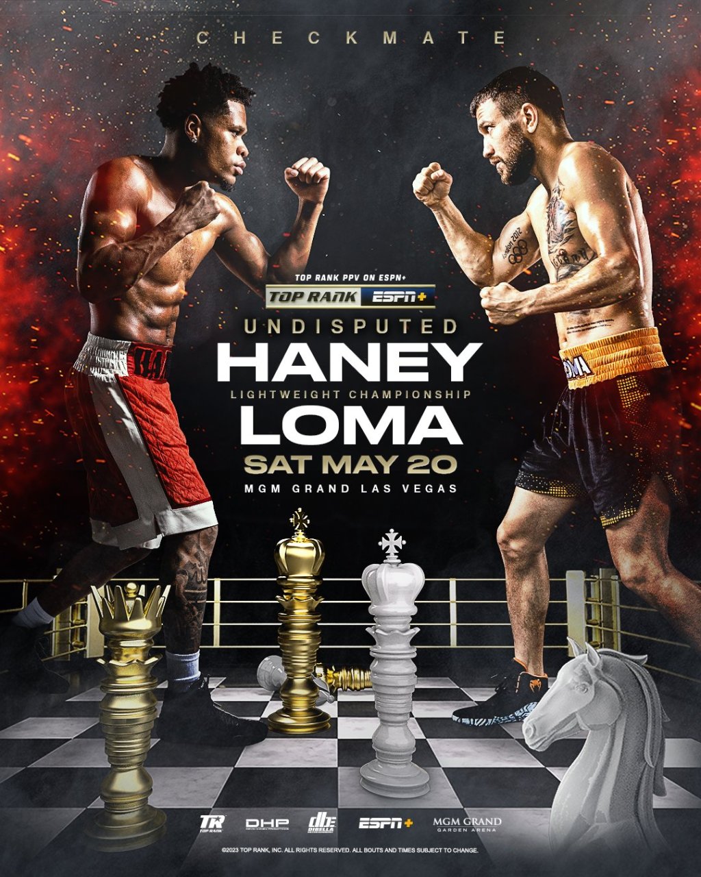HANEY VS. LOMACHENKO OFFICIAL FOR MAY&nbsp;20!