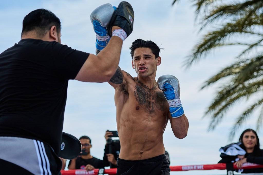 RYAN GARCIA LOS ANGELES MEDIA WORKOUT&nbsp;QUOTES