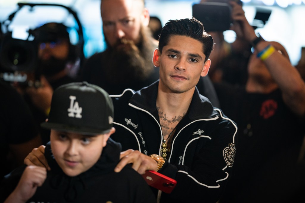 GERVONTA DAVIS AND RYAN GARCIA MAKE GRAND ARRIVALS IN LAS VEGAS AHEAD OF SATURDAY’S&nbsp;MEGA-FIGHT