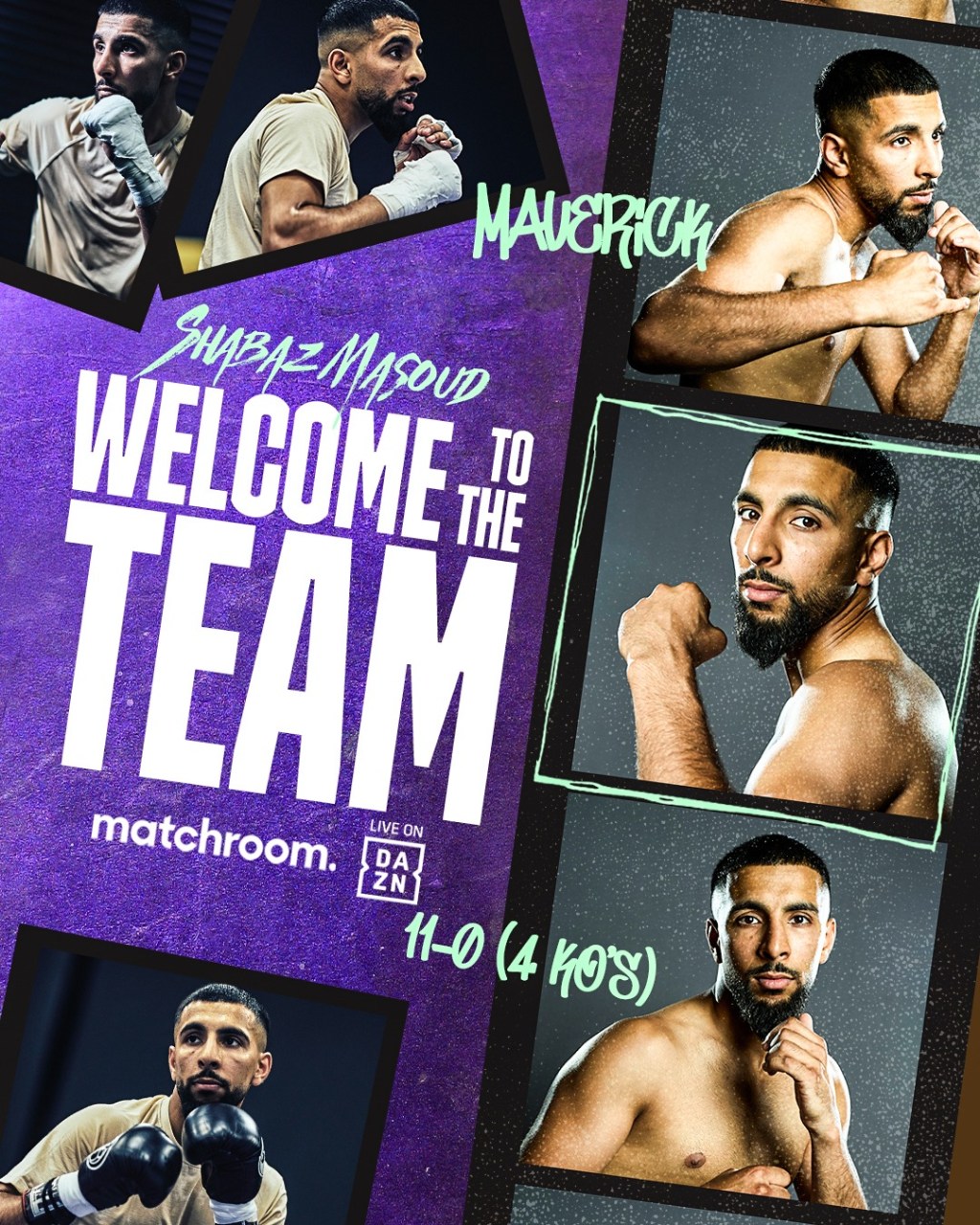 SHABAZ MASOUD INKS PROMOTIONAL PACT WITH MATCHROOM&nbsp;BOXING