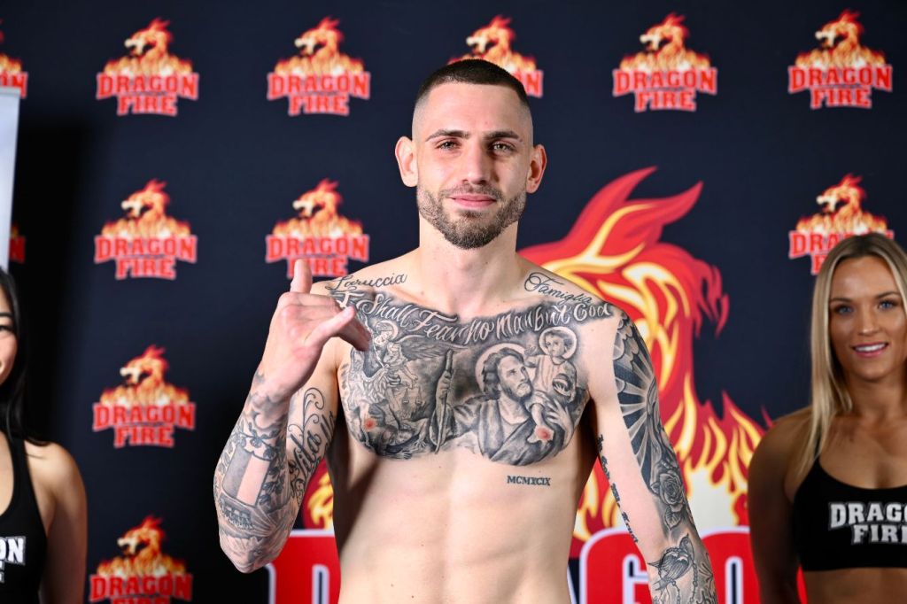 JORDAN LARUCCIA RETURNS SEPTEMBER 1 FOR TITLE CHALLENGE IN PERTH&nbsp;HEADLINER