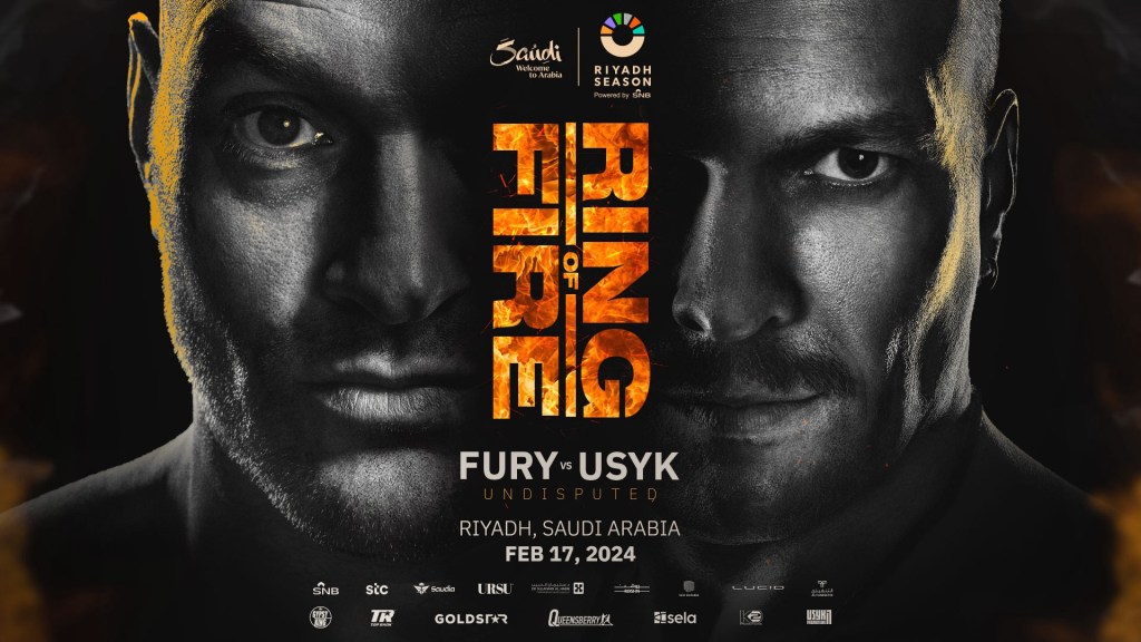 RIYADH SEASON: TYSON FURY AND OLEKSANDR USYK MEET ON FEBRUARY 17th FOR UNDISPUTED CHAMPIONSHIP IN ‘RING OF&nbsp;FIRE’
