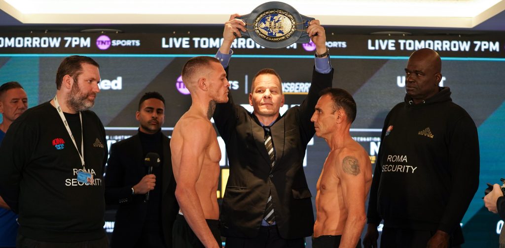 GWYNNE-MARSILI & NOAKES-PEREZ WEIGH-IN&nbsp;RESULTS