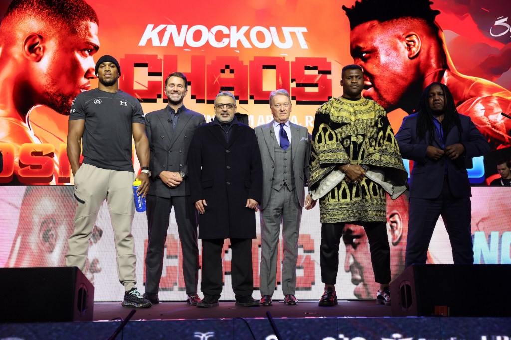 JOSHUA VS. NGANNOU LAUNCH PRESSER&nbsp;QUOTES