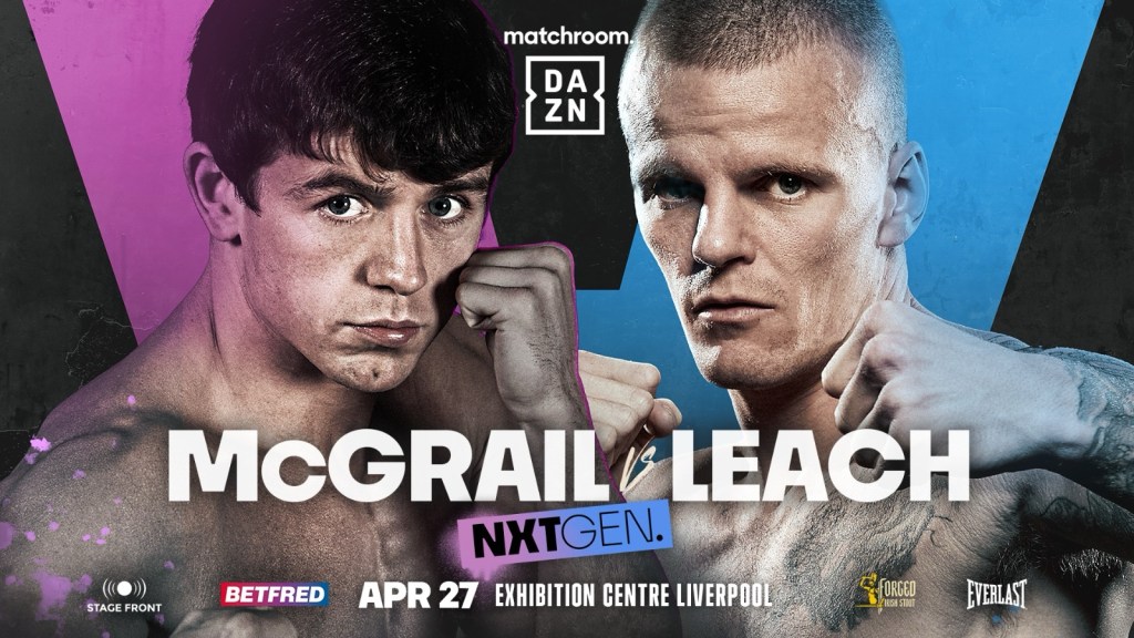 LEACH STEPS IN TO FACE MCGRAIL&nbsp;ON APRIL&nbsp;27