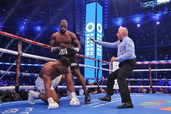 UPSET AS DUBOIS ANNIHILATES JOSHUA AT&nbsp;WEMBLEY