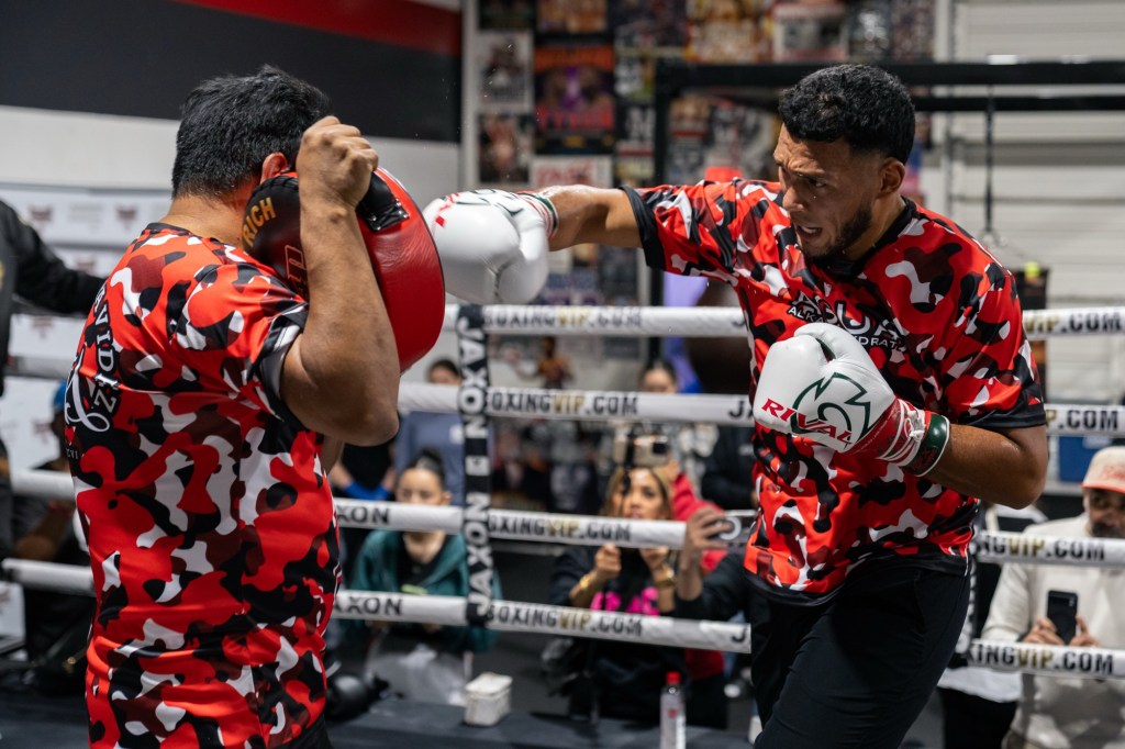 DAVID BENAVIDEZ, BRANDON FIGUEROA & JEISON ROSARIO LAS VEGAS MEDIA WORKOUT&nbsp;QUOTES