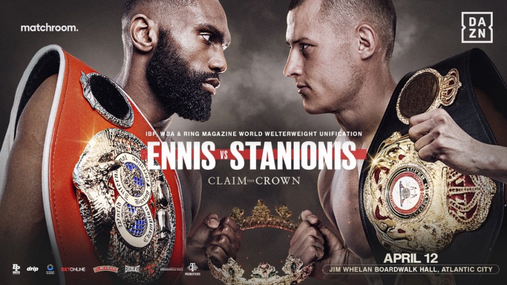 BOOTS AND STANIONIS CLASH IN UNIFICATION BLOCKBUSTER&nbsp;ON APRIL 12&nbsp;IN ATLANTIC&nbsp;CITY