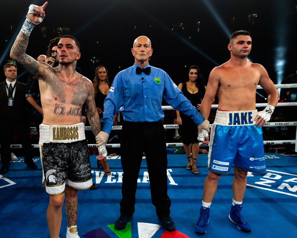 KAMBOSOS JR DEMANDS HITCHINS WORLD TITLE SHOT NEXT AFTER WEATHERING WYLLIE STORM IN&nbsp;SYDNEY
