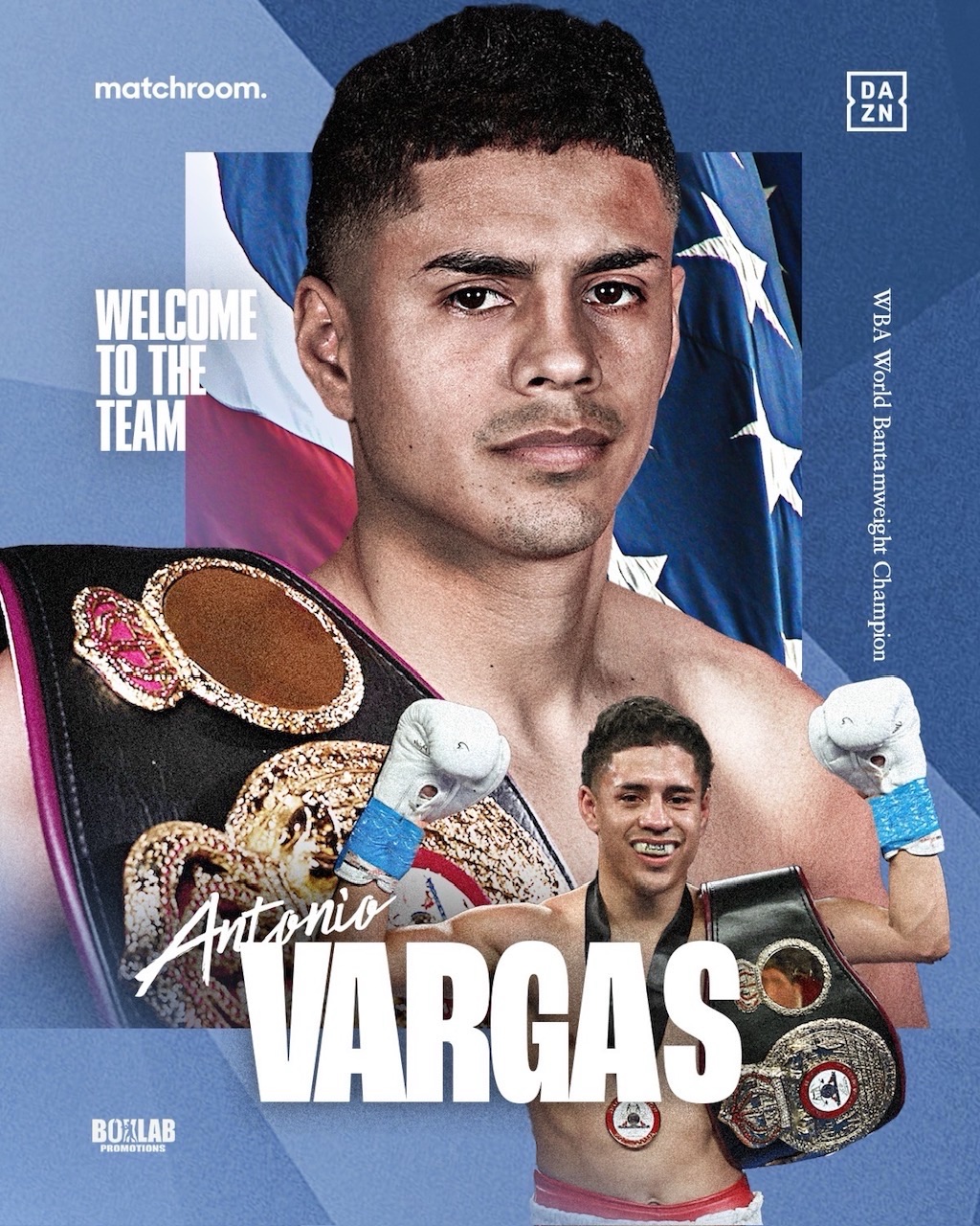 ANTONIO VARGAS PENS CO-PROMOTIONAL DEAL WITH MATCHROOM AND&nbsp;BOXLAB