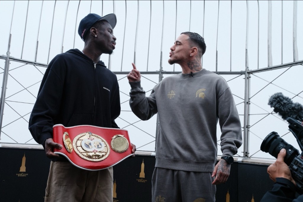 HITCHINS AND KAMBOSOS CLASH IN STORMY&nbsp;FACE-OFF