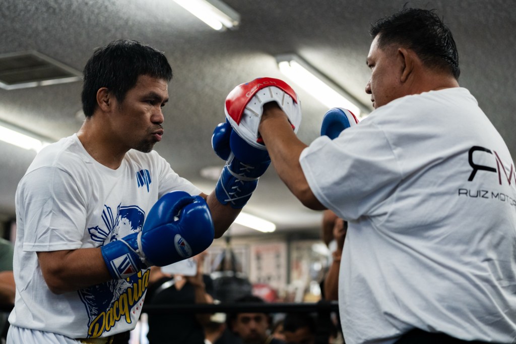 MANNY PACQUIAO MEDIA WORKOUT&nbsp;QUOTES