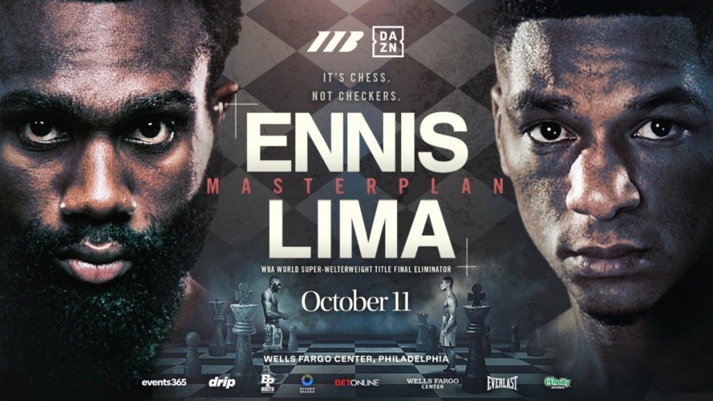 ‘BOOTS’ ENNIS LANDS WBA SUPER-WELTERWEIGHT FINAL ELIMINATOR AGAINST LIMA IN PHILADELPHIA ON OCT&nbsp;11