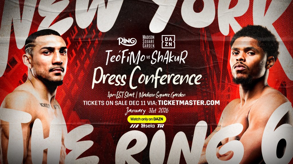 TEOFIMO VS SHAKUR CONFIRMED FOR MADISON SQUARE GARDEN AS RIVALS GET SET TO MEET AT LAUNCH PRESS CONFERENCE THIS&nbsp;WEEK